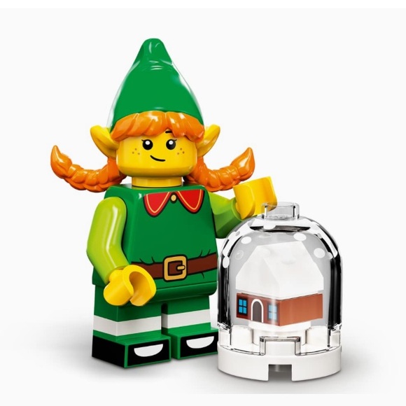 Lego Series 23 Holiday Elf - Picture 1 of 4